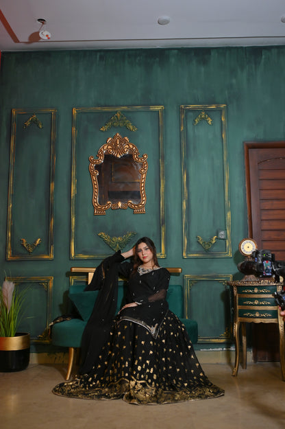 NOIR ROYAL EMBROIDERED